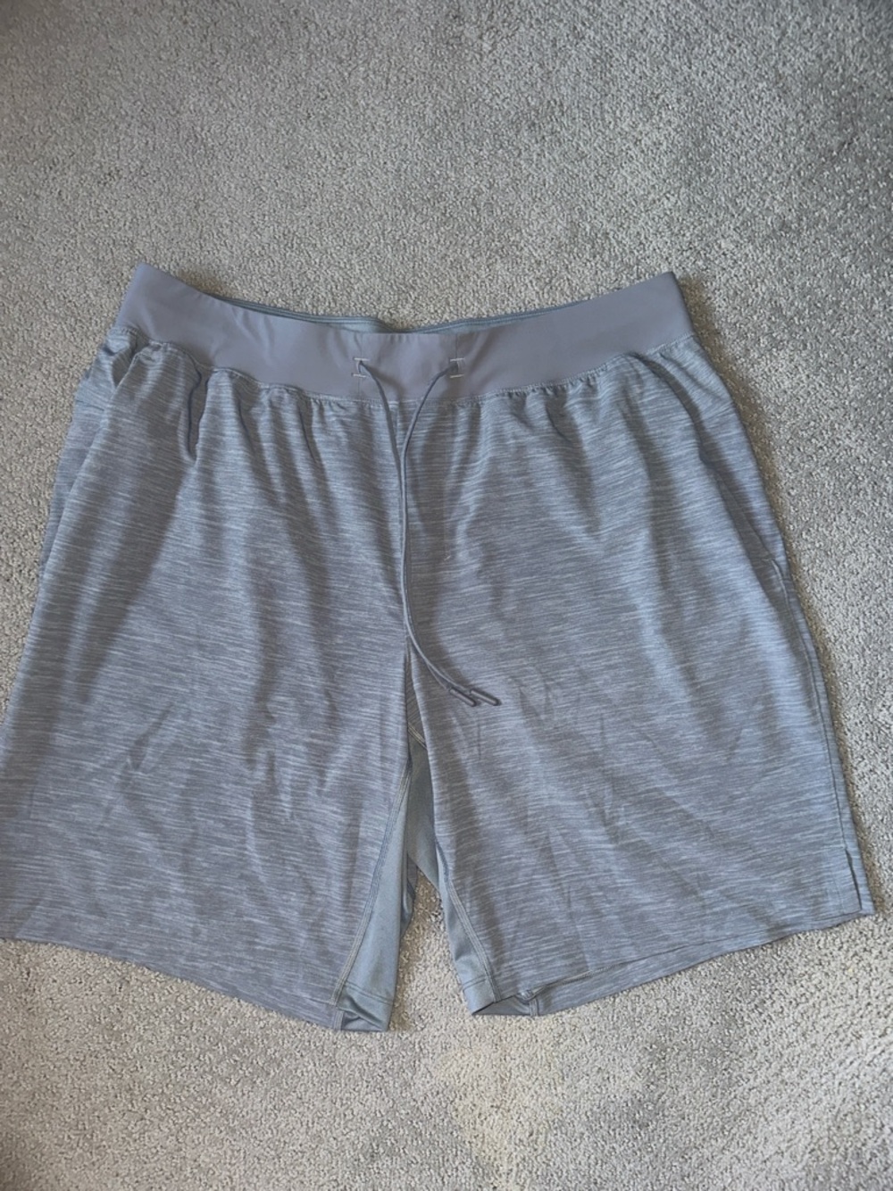 Nice! Lululemon Men's Lightweight Grey Athletic Shorts